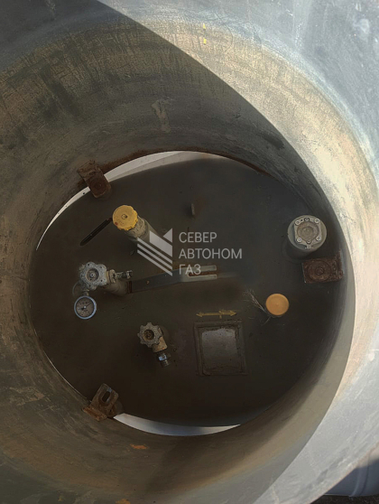 Монтаж газгольдера 9100 л на промышленном объекте в Санкт-Петербурге 7